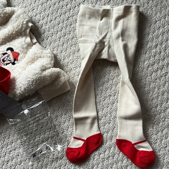 NWT - Minnie Mouse Disney Holiday Dress Set. Size 6-9 months. - Picture 5 of 8